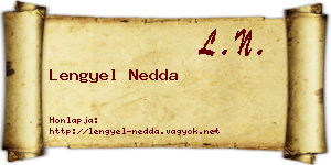Lengyel Nedda névjegykártya